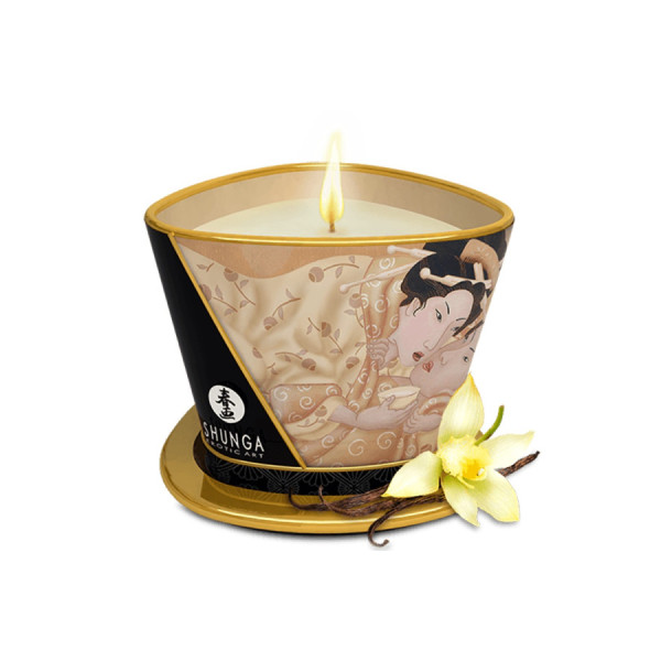 Bougie de massage vanille 170ml 